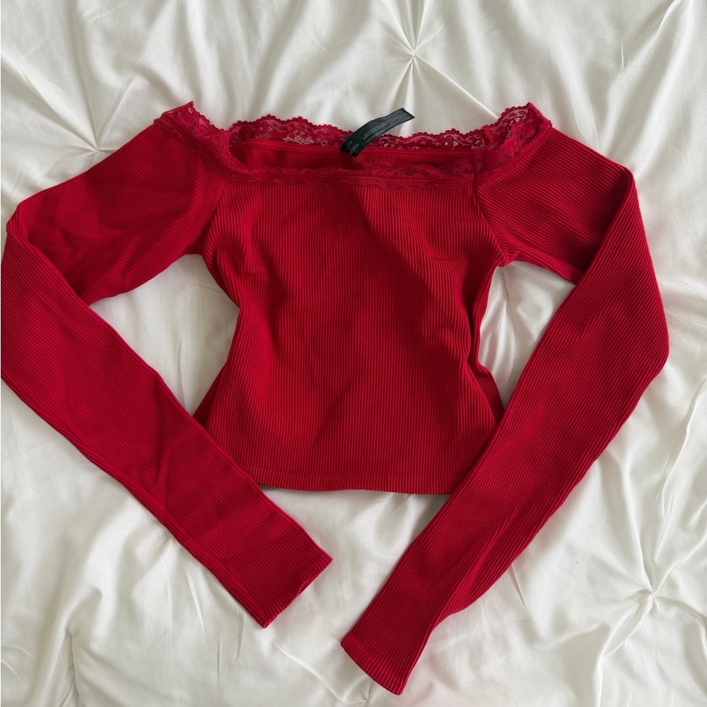 Urban Outfitters Off Shoulder Top